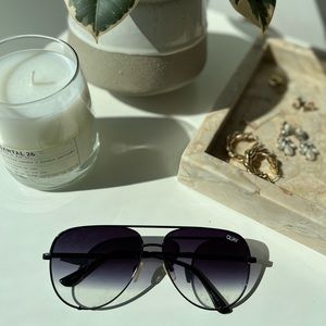 Used Quay Sunglasses with case
